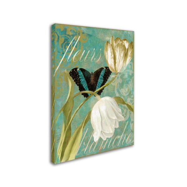 Color Bakery 'White Tulips' Canvas Art,35x47